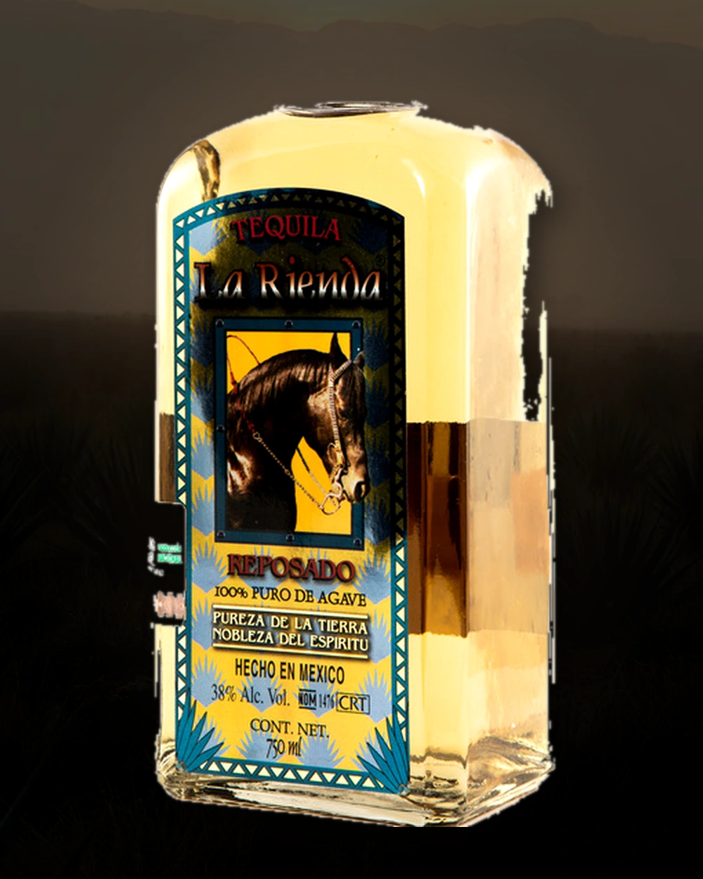 La Rienda Reposado bottle