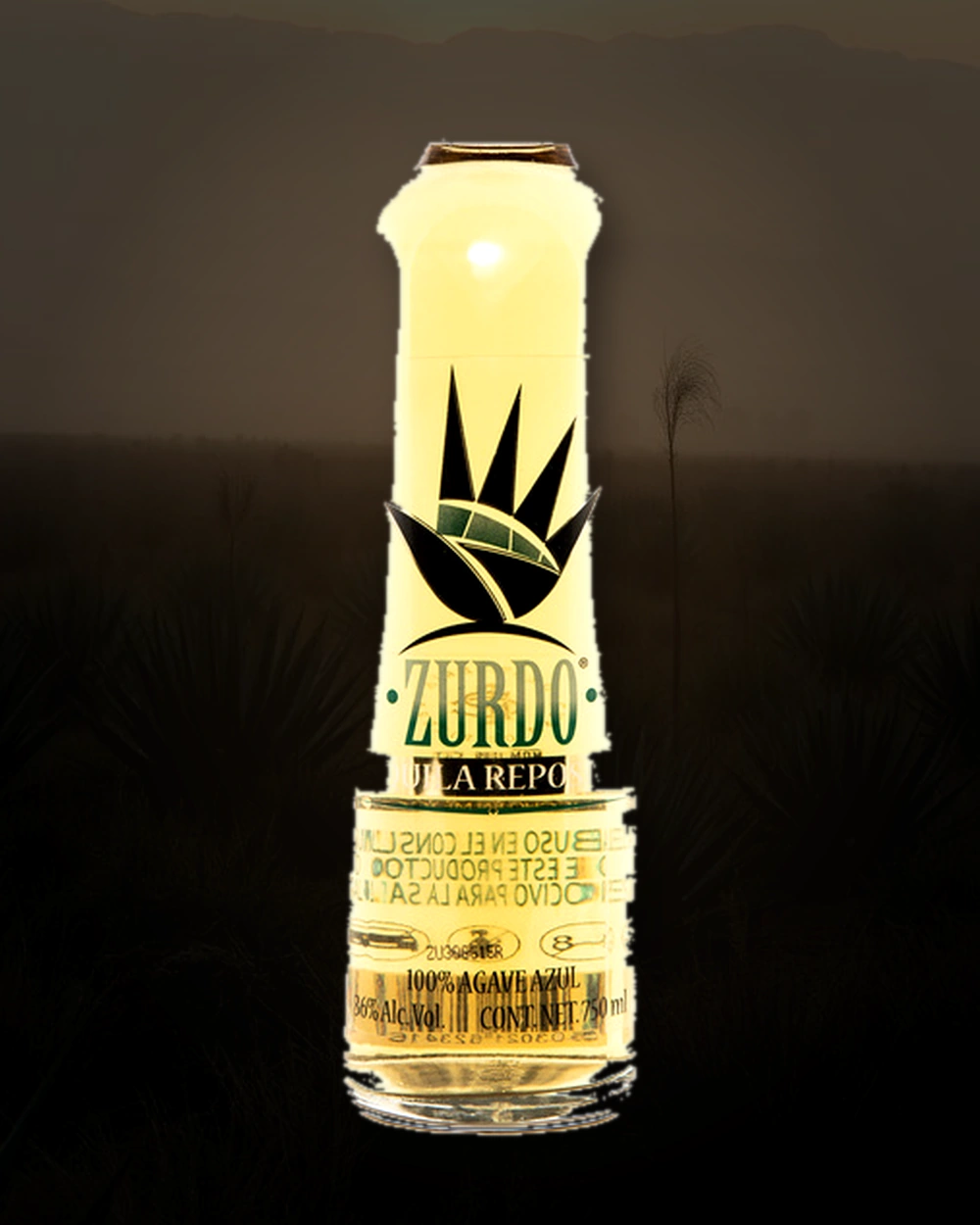 Zurdo Tequila Reposado bottle