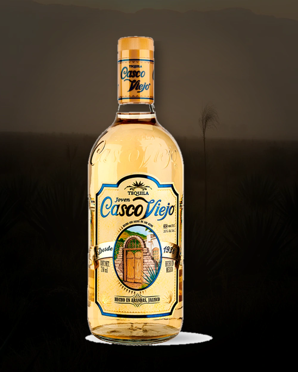 Casco Viejo Gold bottle