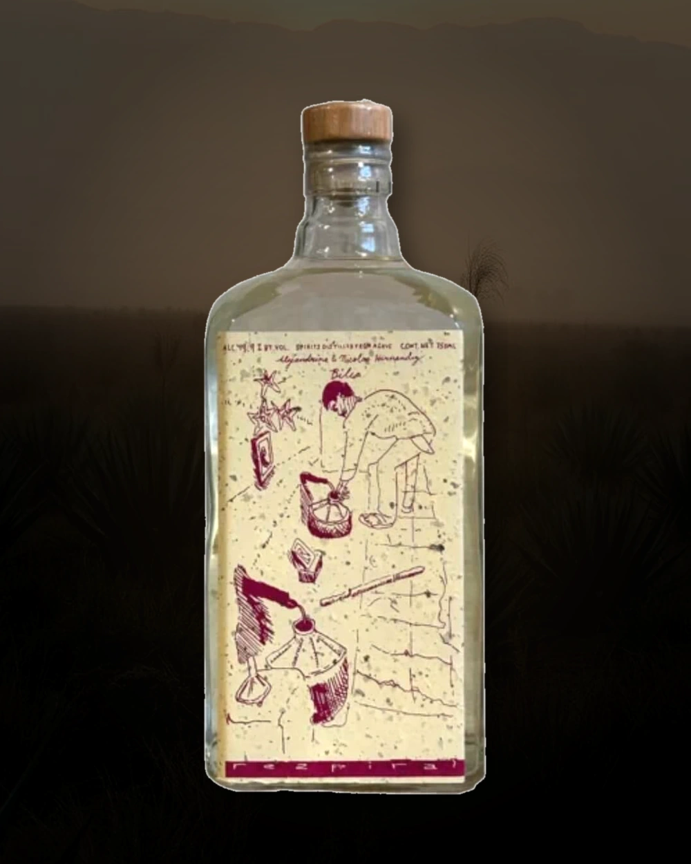 Rezpiral Bilia – Alejandrina & Nicolas Hernandez bottle
