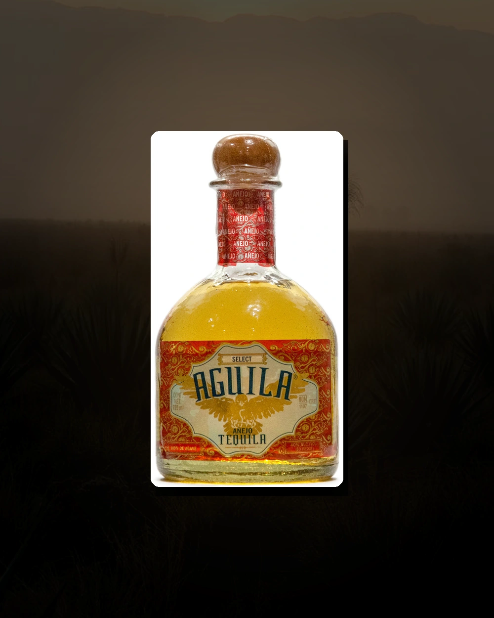 Aguila Añejo bottle