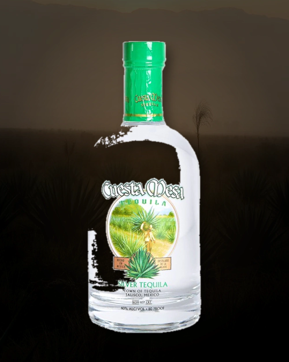 Cuesta Mesa Silver bottle
