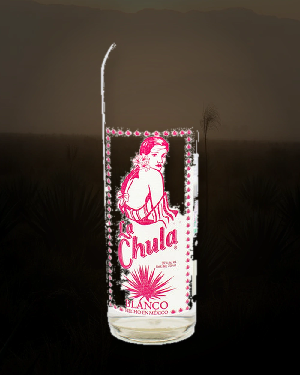 La Chula Blanco bottle