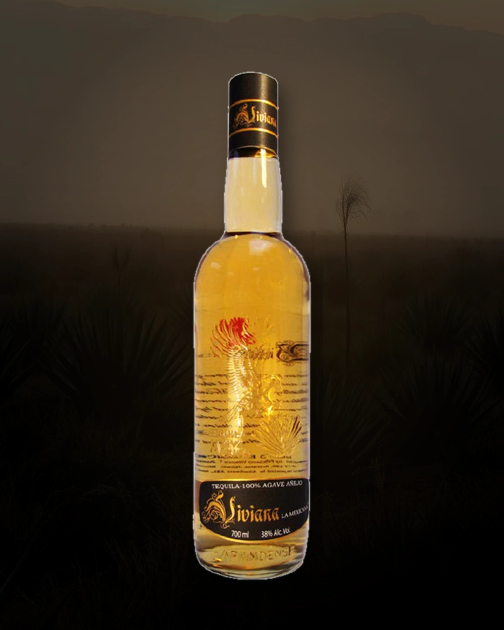 Viviana la Mexicana Añejo bottle