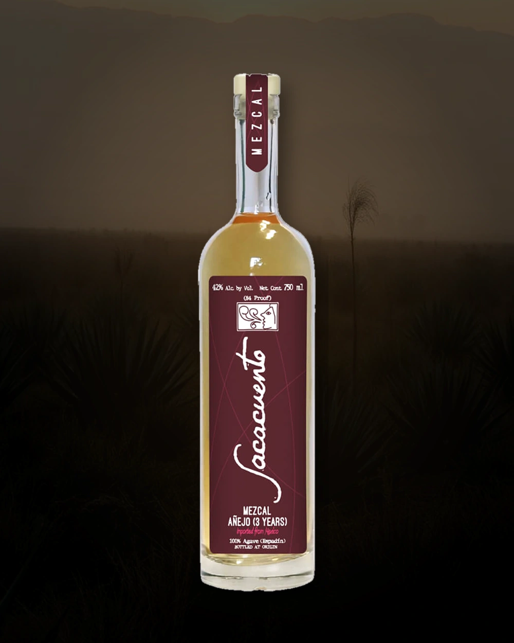 Sacacuento 3-year Anejo bottle