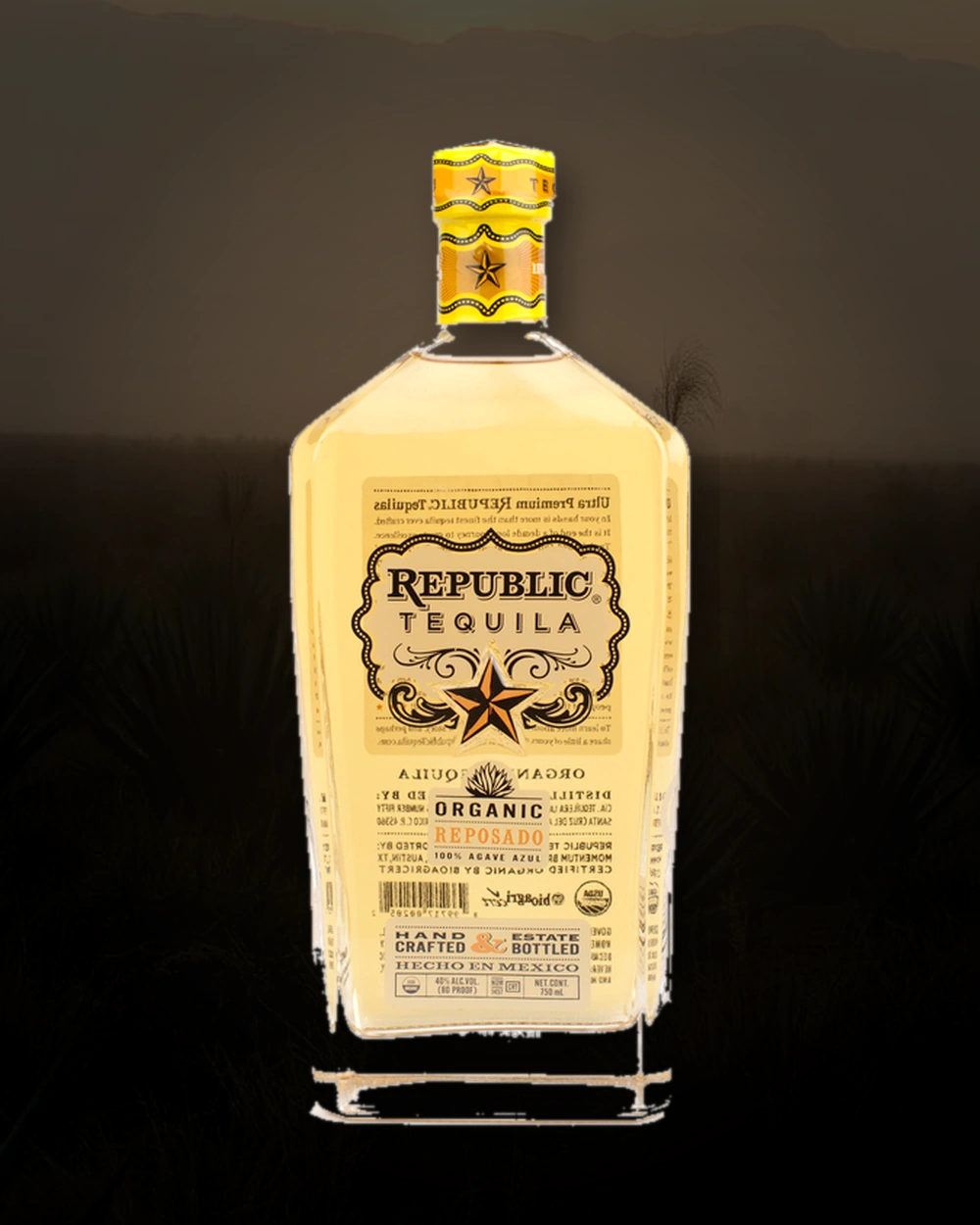 Republic Reposado bottle