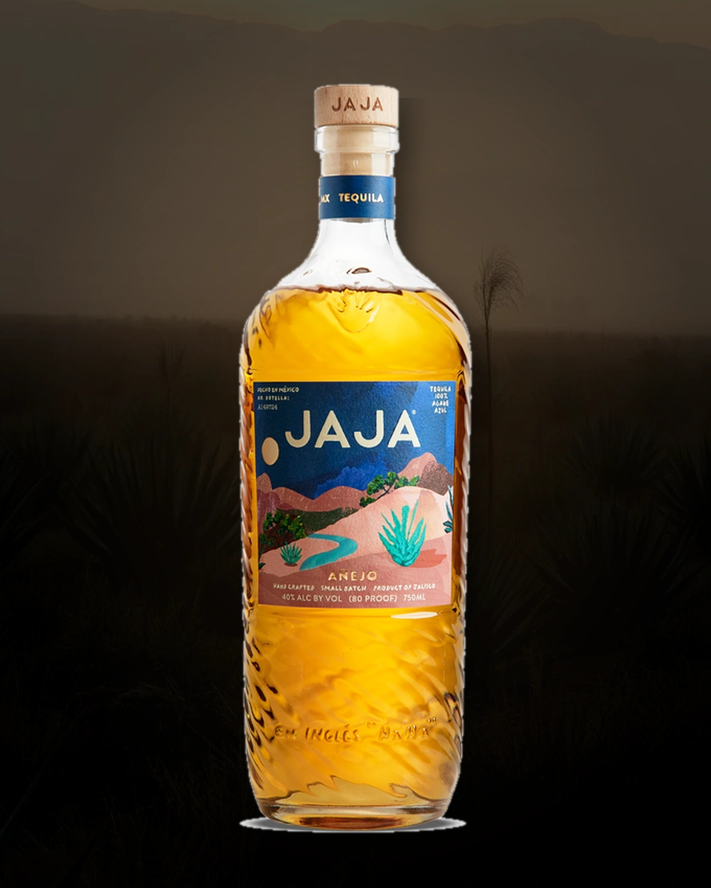 JAJA Tequila Añejo bottle