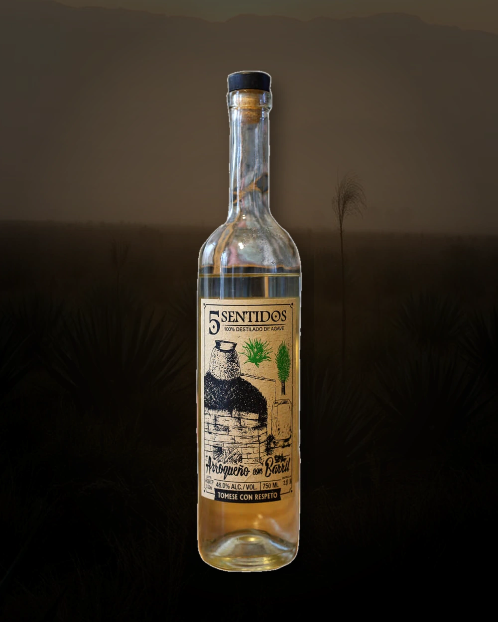 5 Sentidos Arroqueno con Barril – Tio Pedro & Lalo bottle