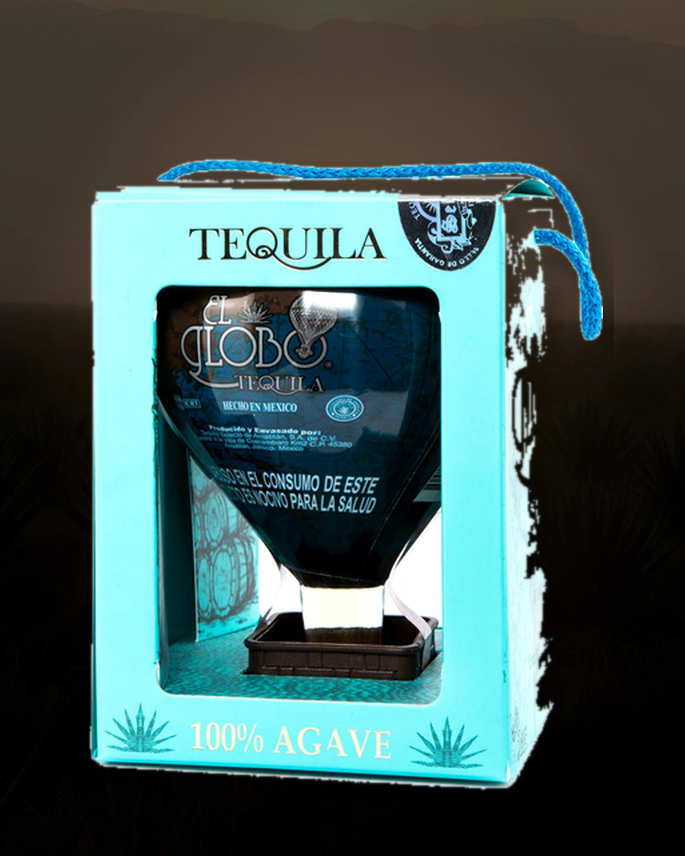 Tequila El Globo Reposado bottle