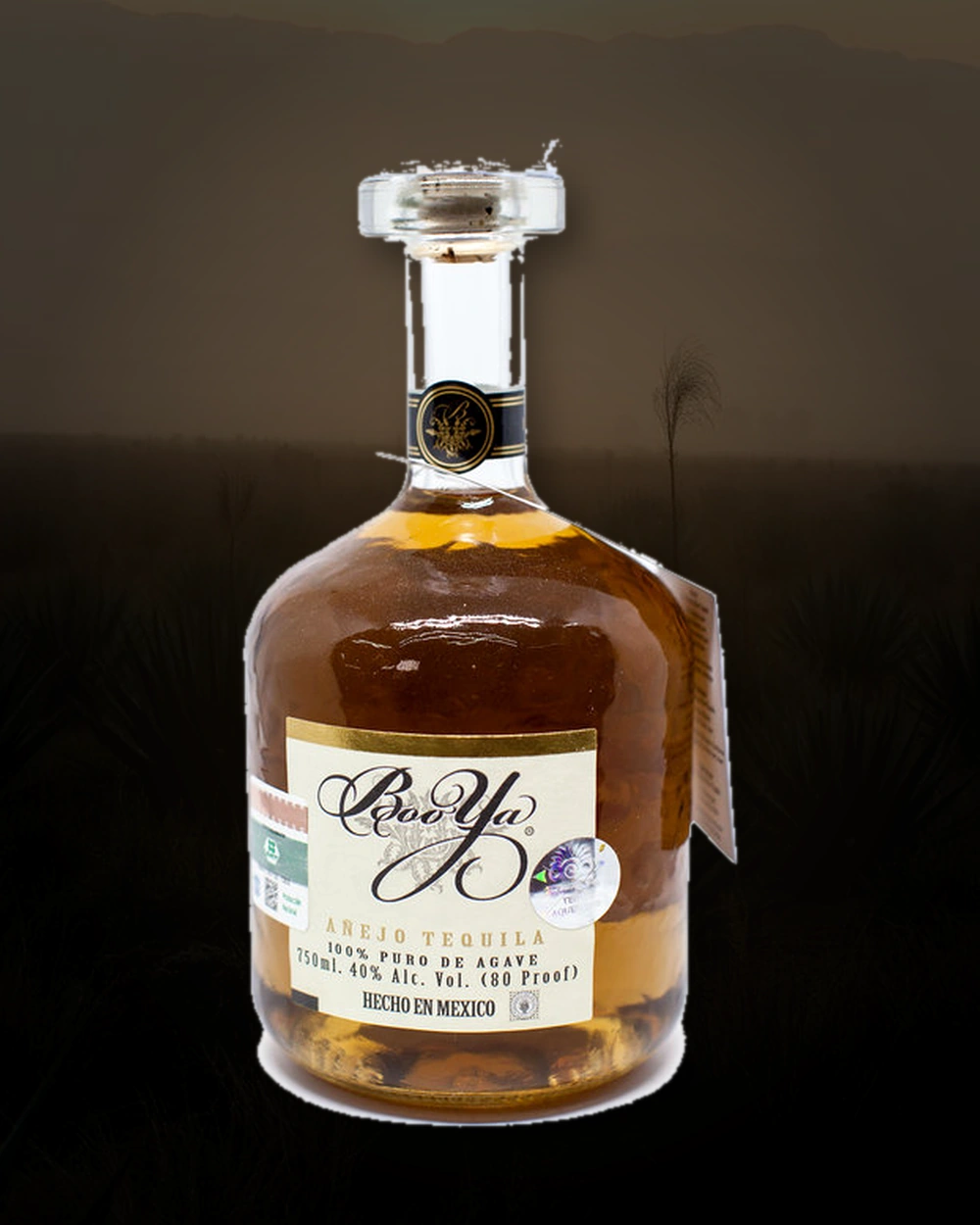 BooYa Añejo bottle