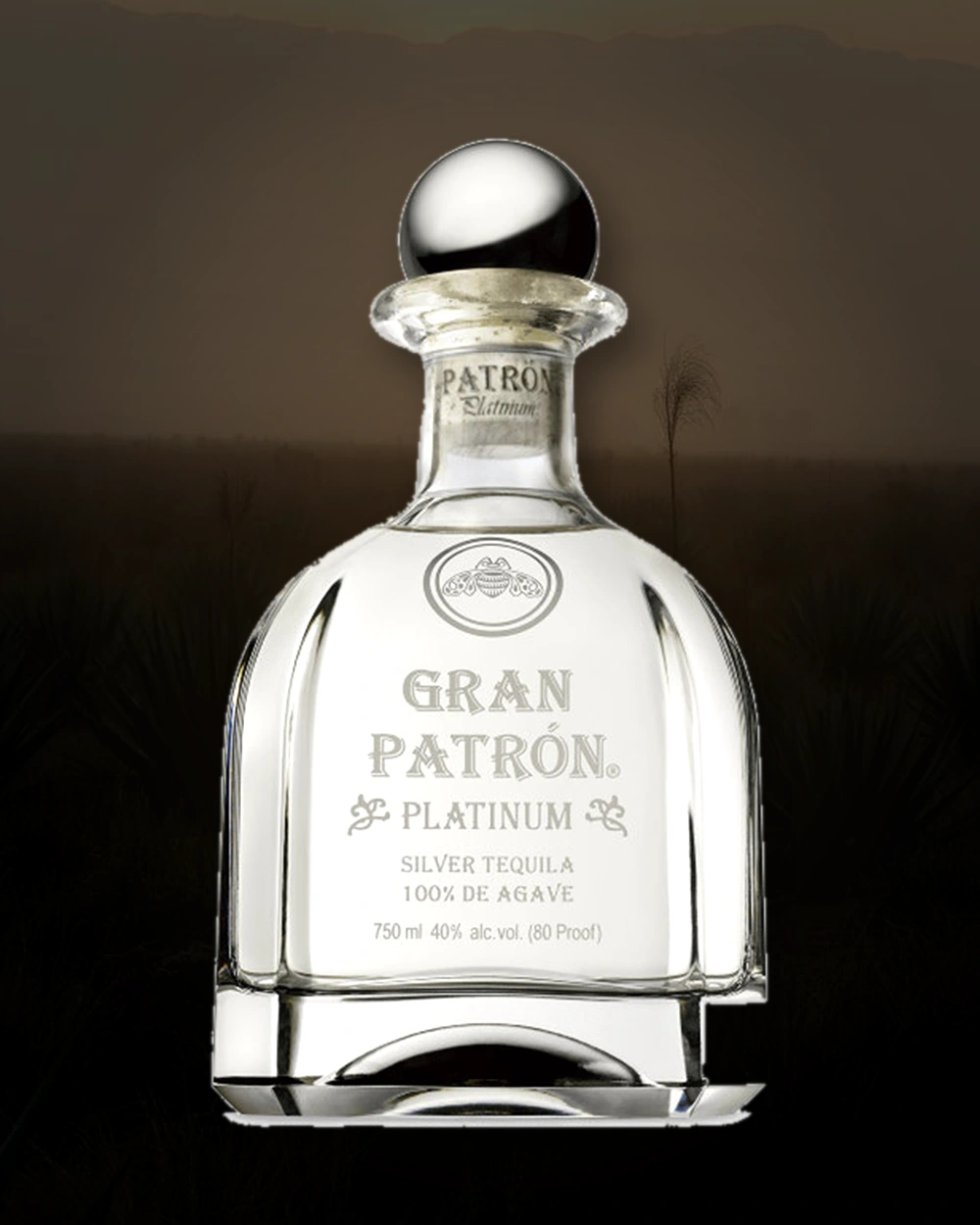Gran Patrón Platinum bottle