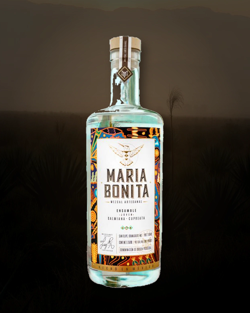 Maria Bonita Ensamble Salmiana / Cupreata bottle