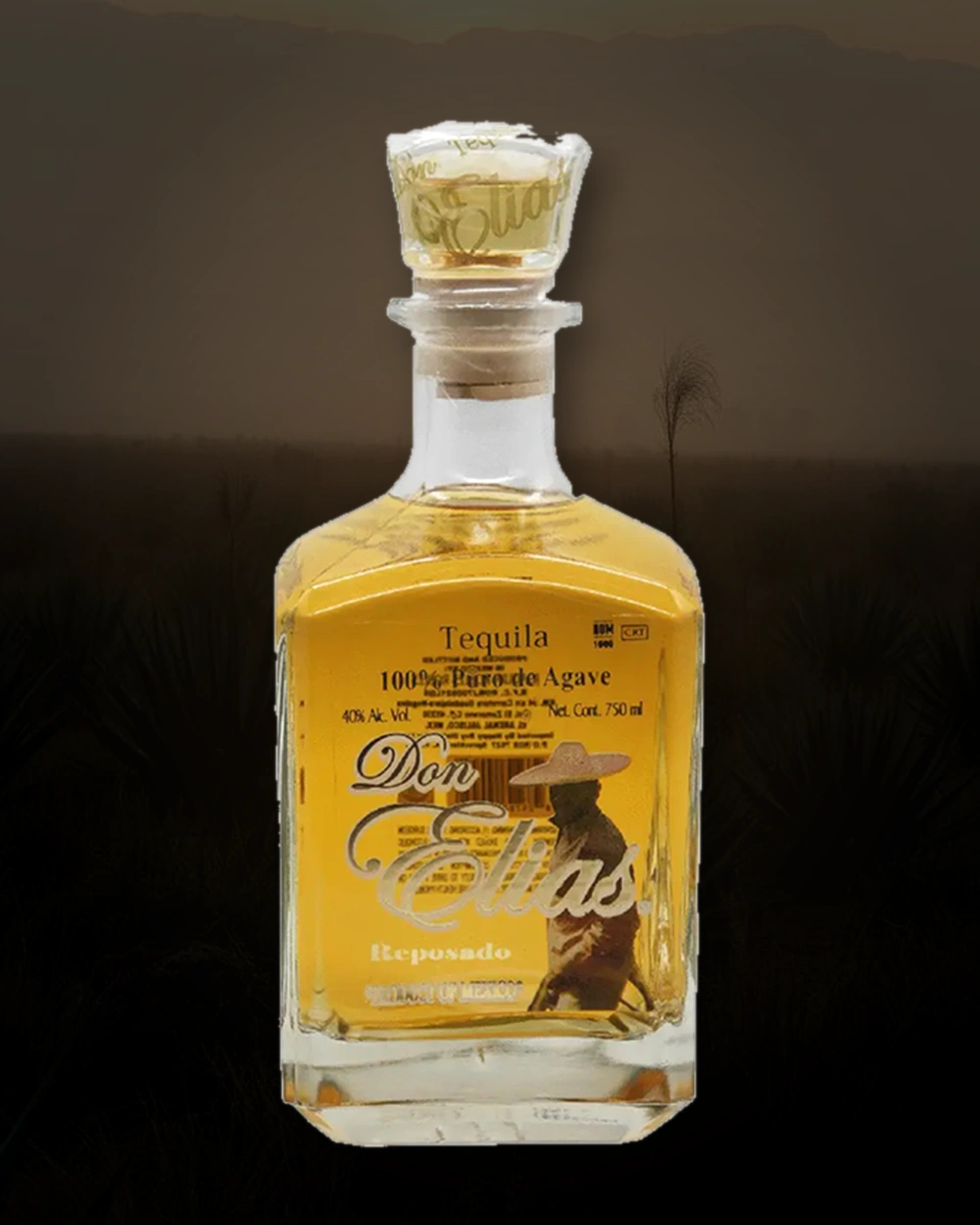 Tequila Don Elias Reposado bottle