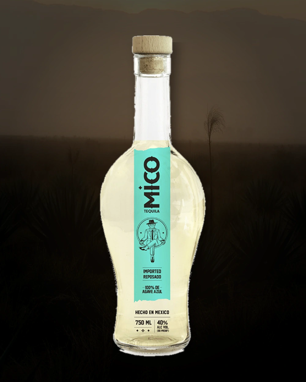 Mico Tequila Reposado bottle