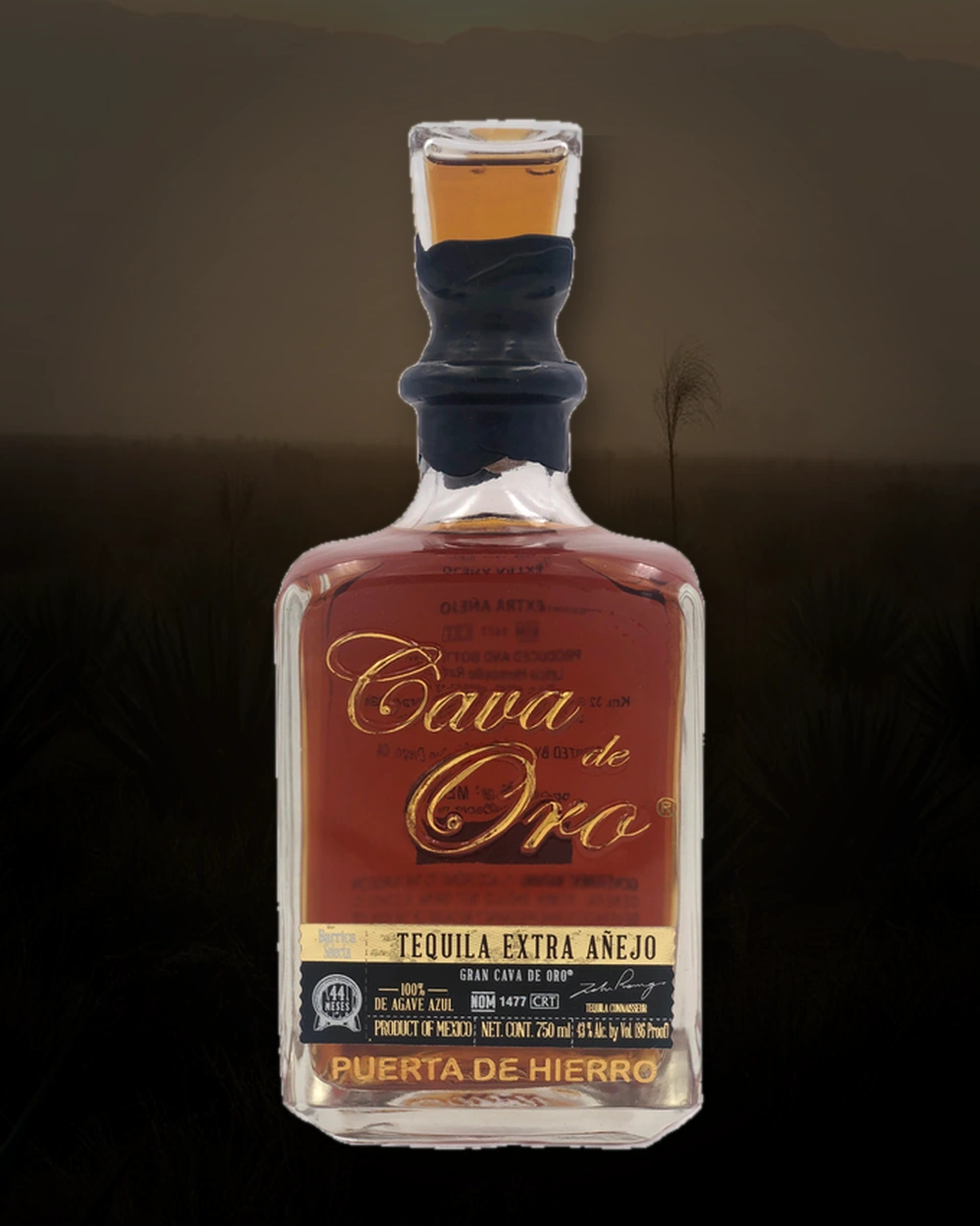 Cava de Oro Barrica Selecta Cask Strength Extra Añejo bottle