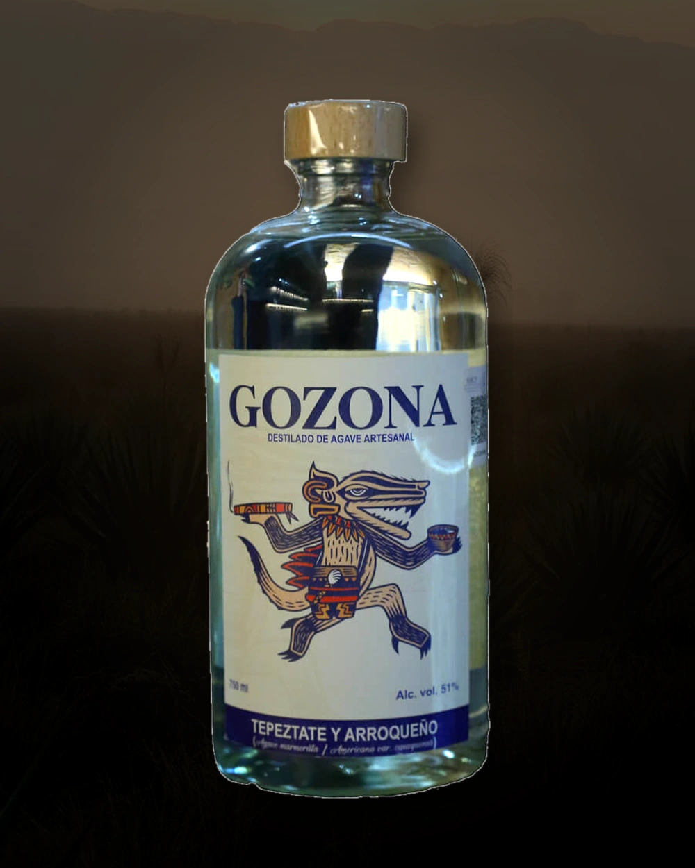 Gozona Tepeztate – Arroqueno bottle