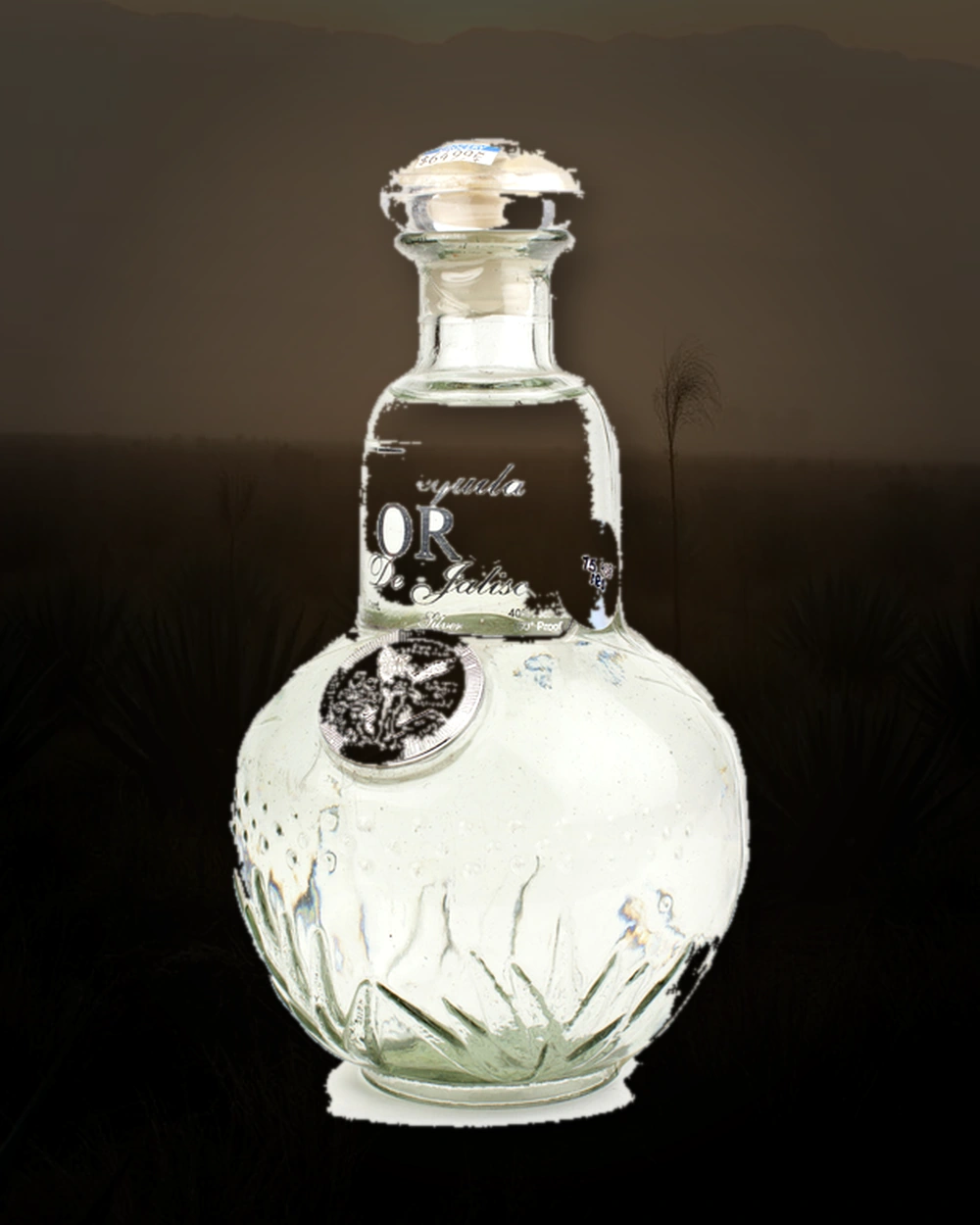 Oro de Jalisco Tequila Silver bottle