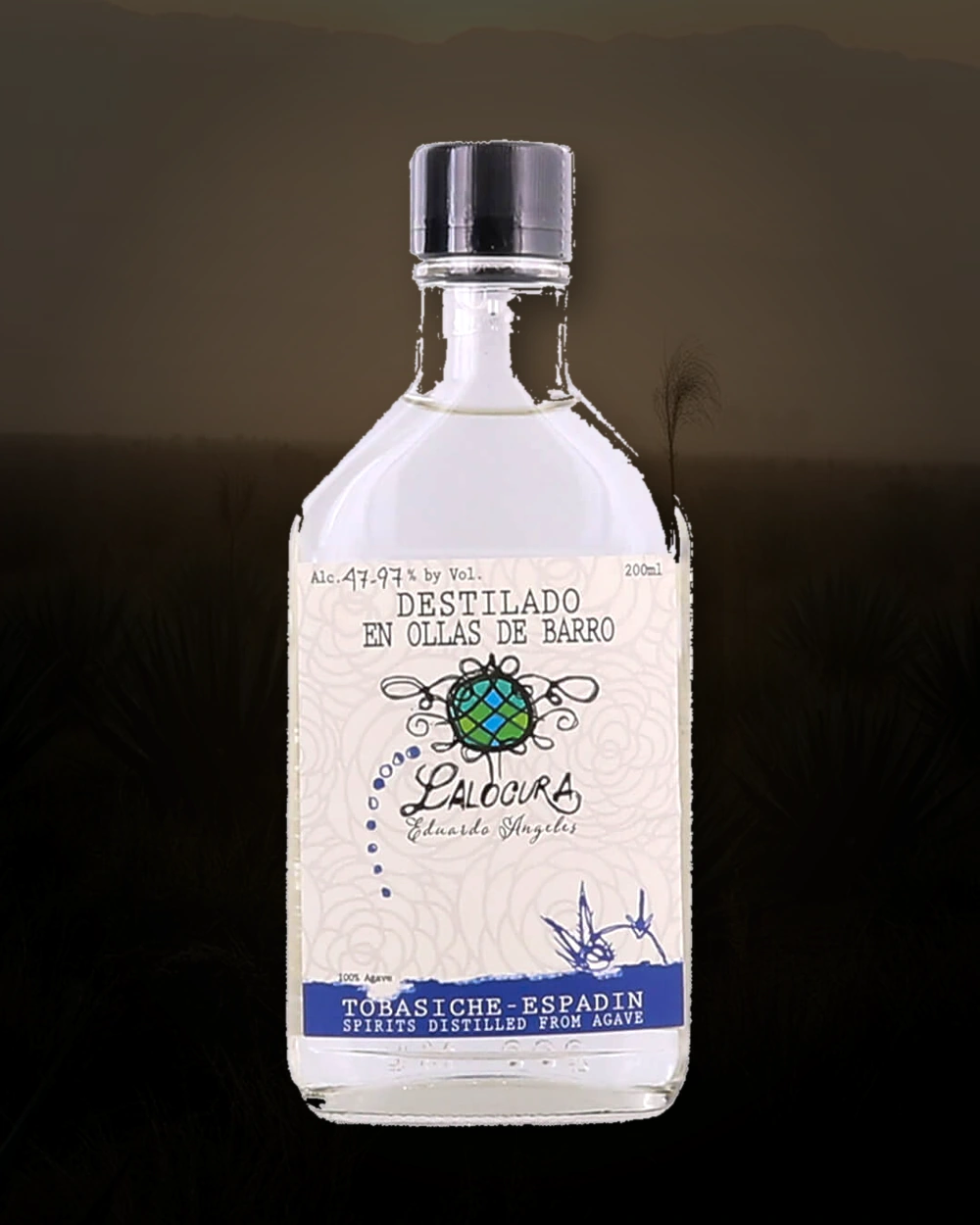Lalocura Rainy Season Tobasiche-Espadín bottle