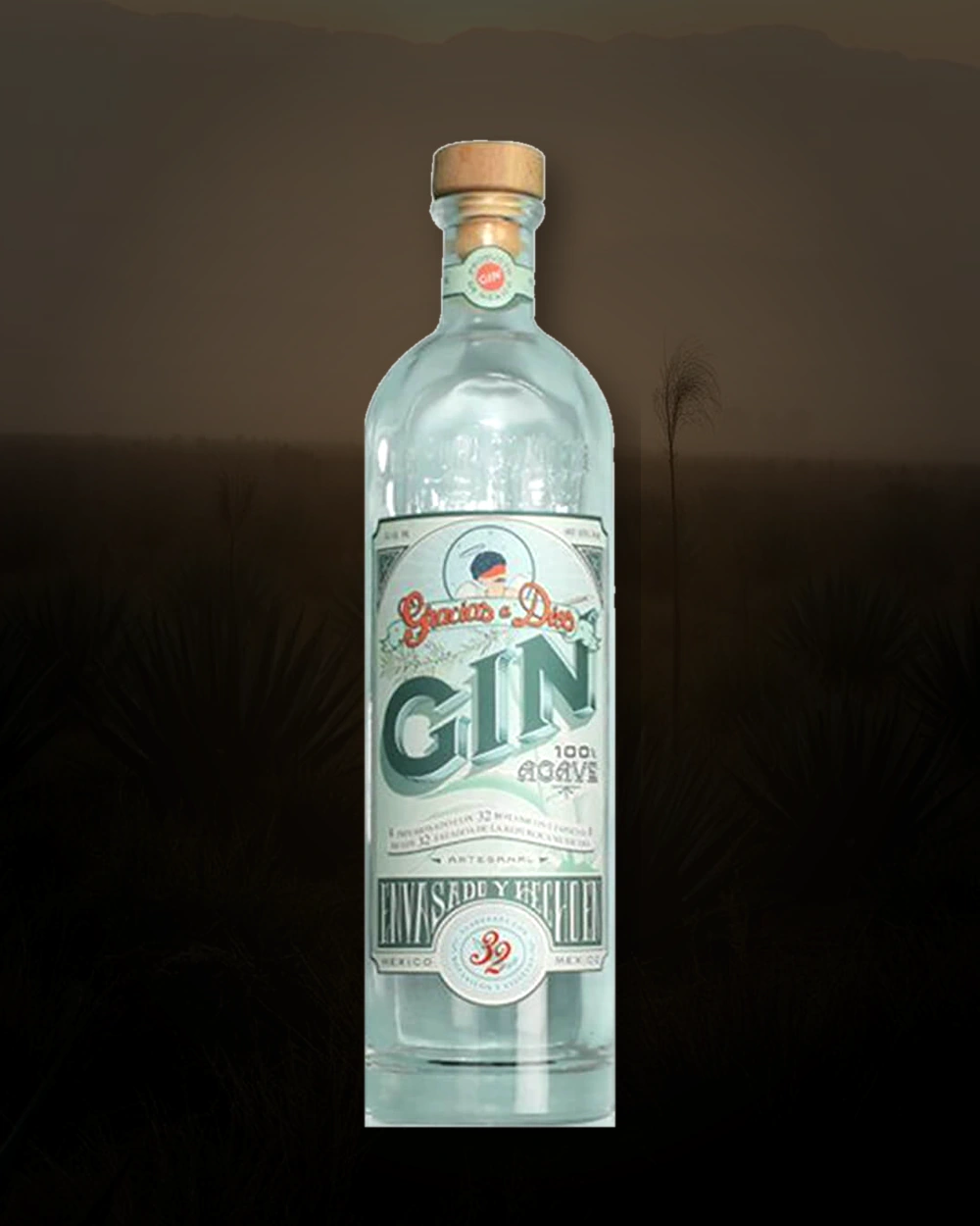 Gracias a Dios Gin bottle