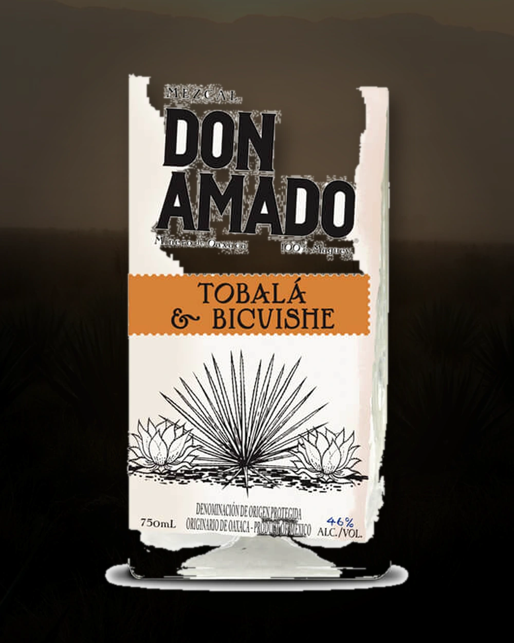 Don Amado Tobala & Bicuishe bottle