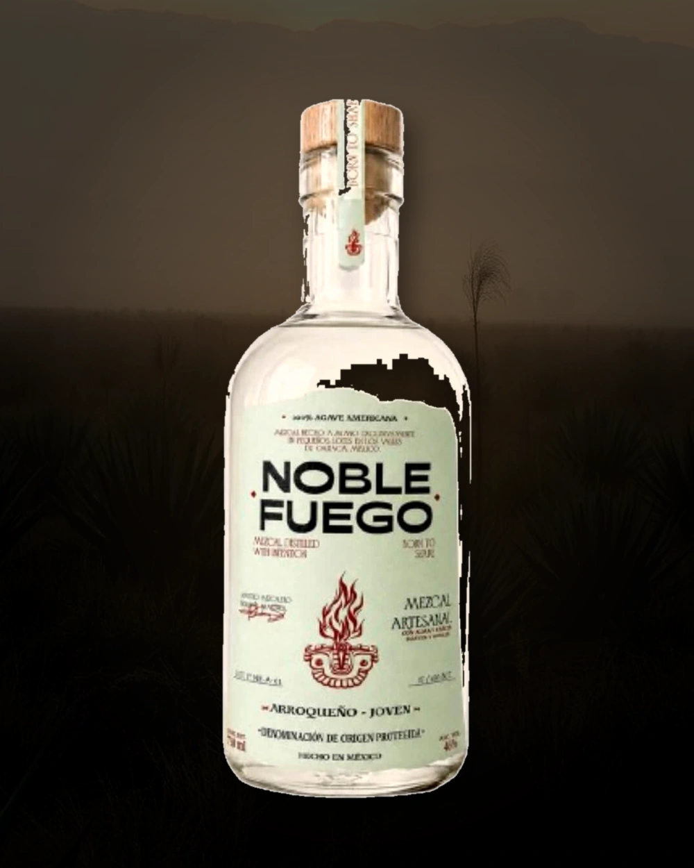 Noble Fuego Arroqueño bottle
