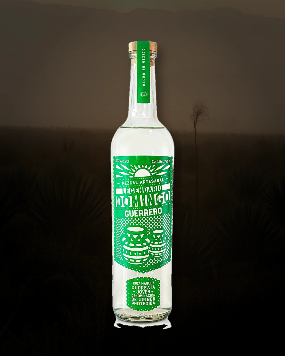 Legendario Domingo Guerrero Cupreata bottle