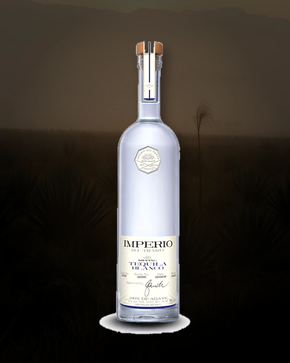 Tequila Imperio Blanco bottle