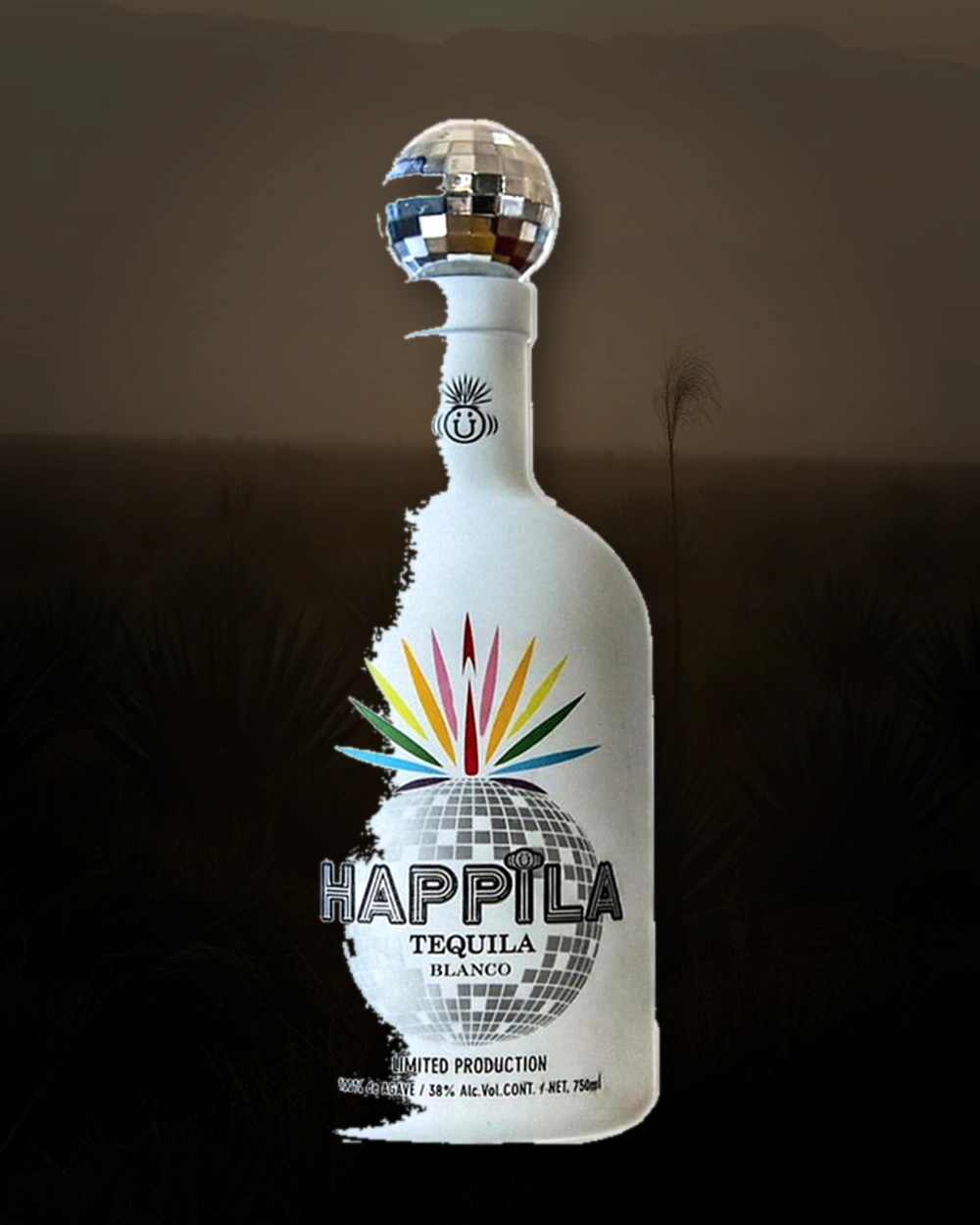 Happila Tequila Blanco bottle