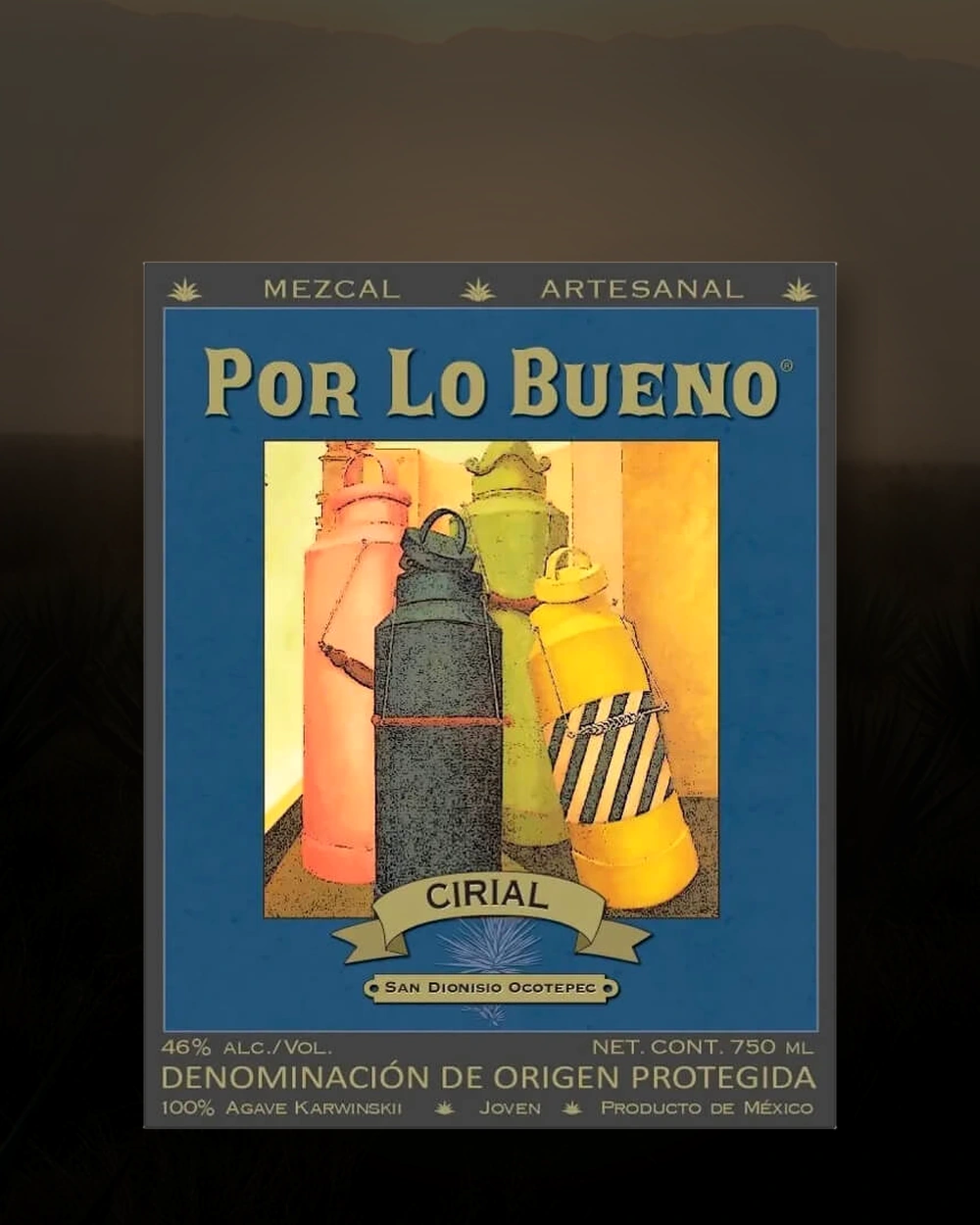 Por Lo Bueno Cirial bottle