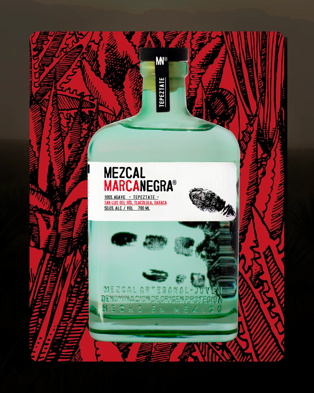 Marca Negra Espadín bottle