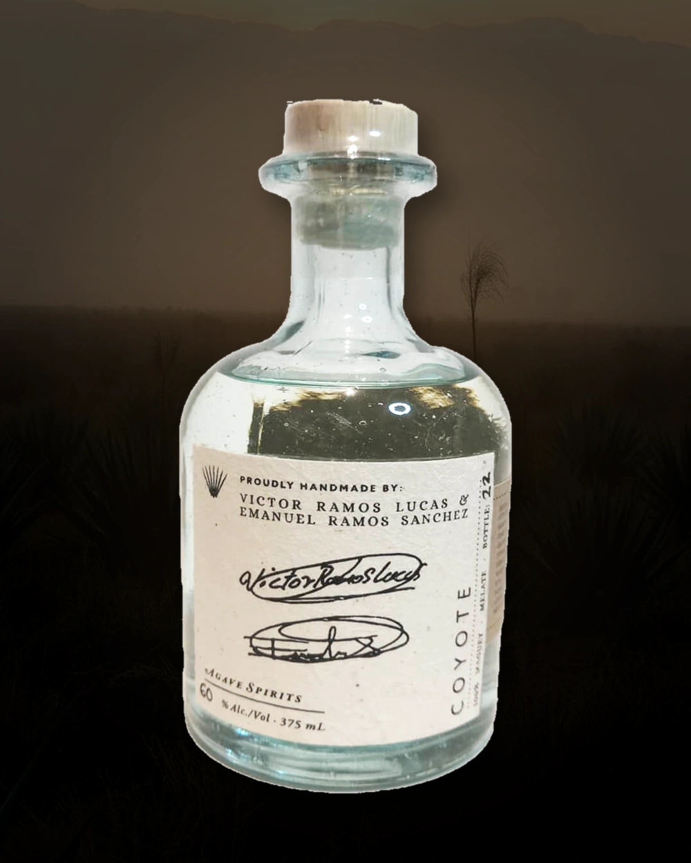 Maguey Melate Coyote – Victor & Emanuel Ramos bottle