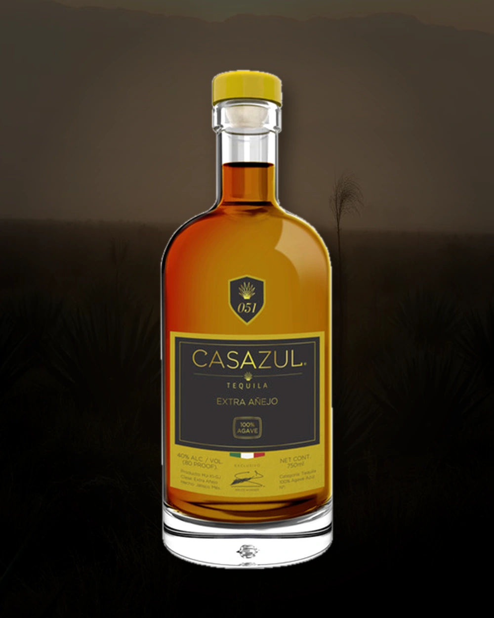 Casazul Tequila Extra Añejo bottle