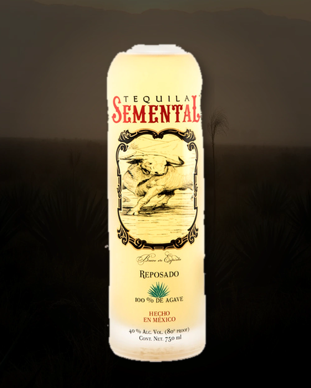 Semental Reposado bottle