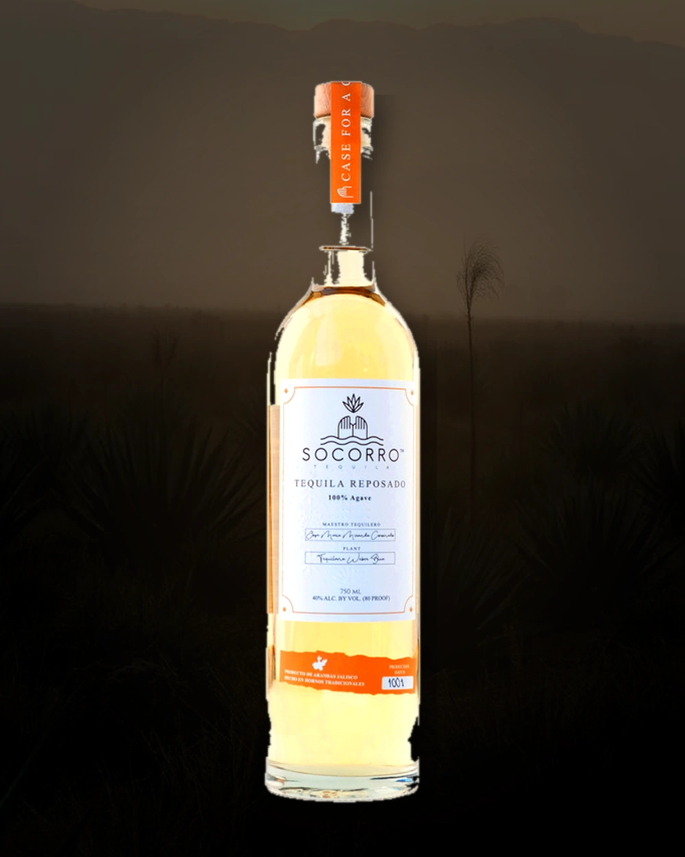 Socorro Tequila Reposado bottle