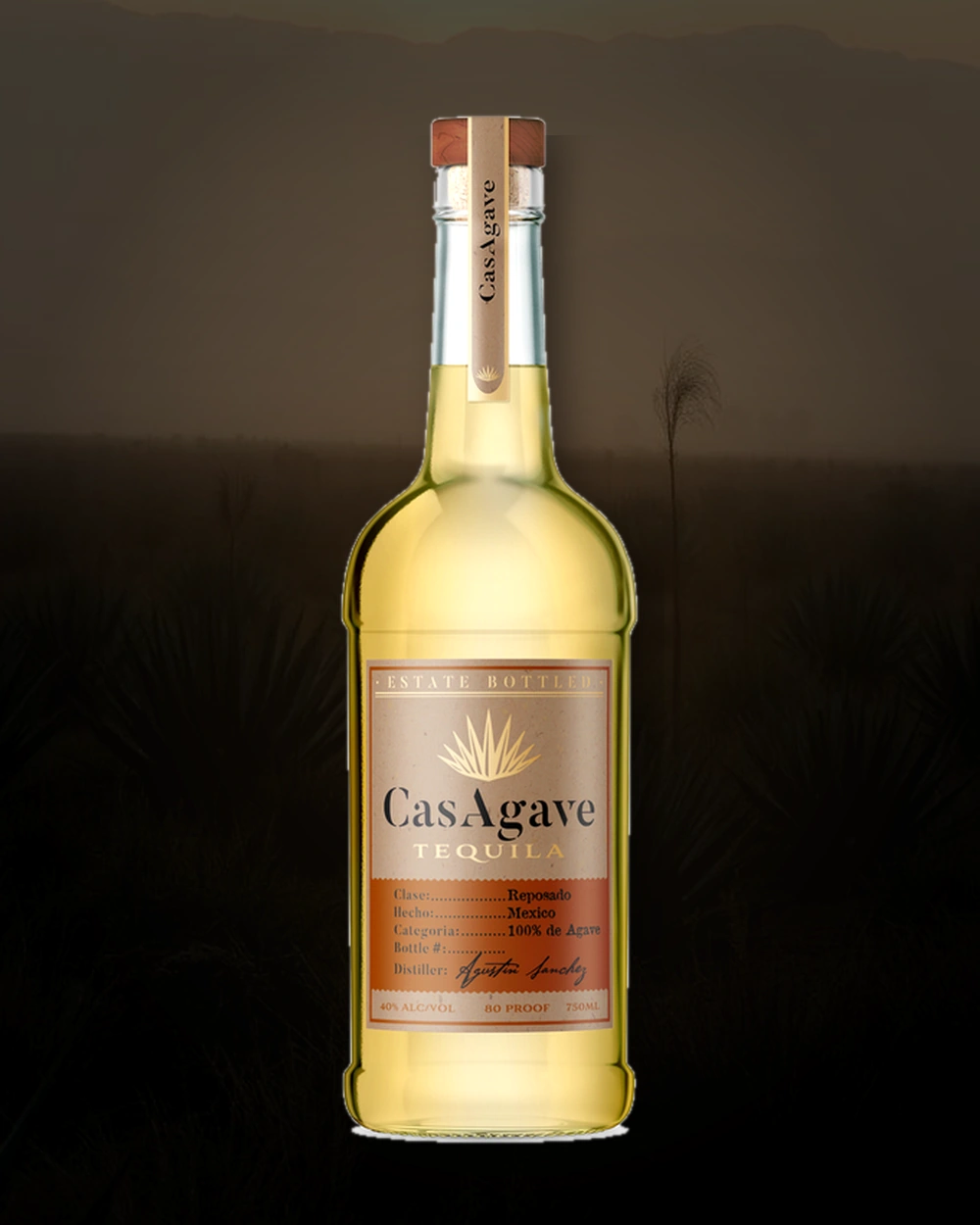 CasAgave Tequila Reposado bottle