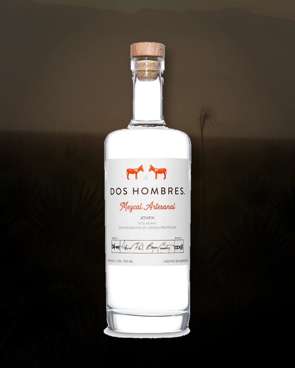 Dos Hombres Espadin bottle