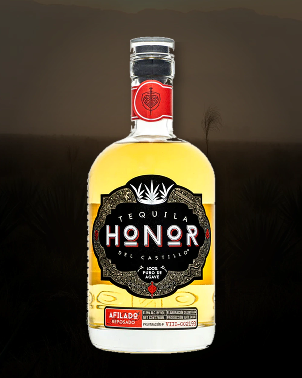 Honor Del Castillo Afilado Reposado bottle