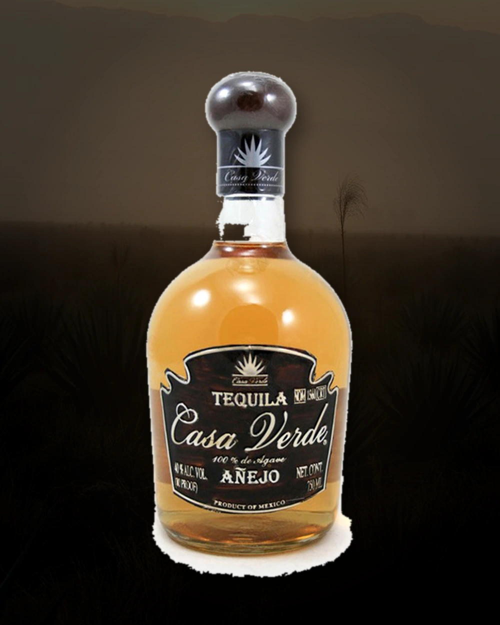 Casa Verde Tequila Añejo bottle