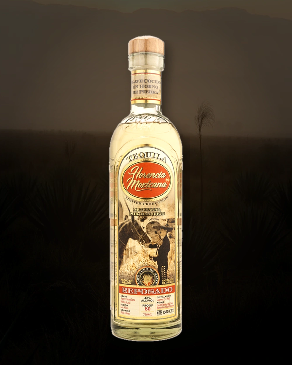 Herencia Mexicana Reposado bottle