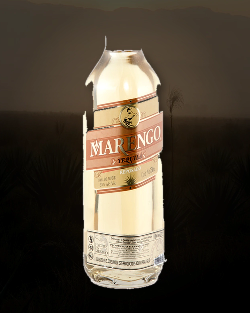 Marengo Reposado bottle