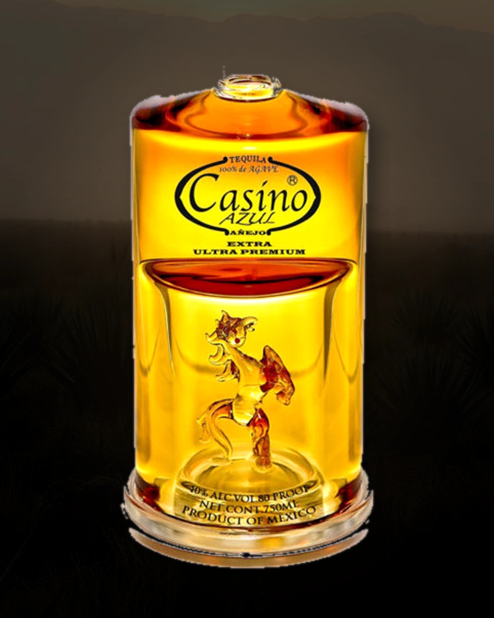 Casino Azul Tequila Extra Anejo bottle