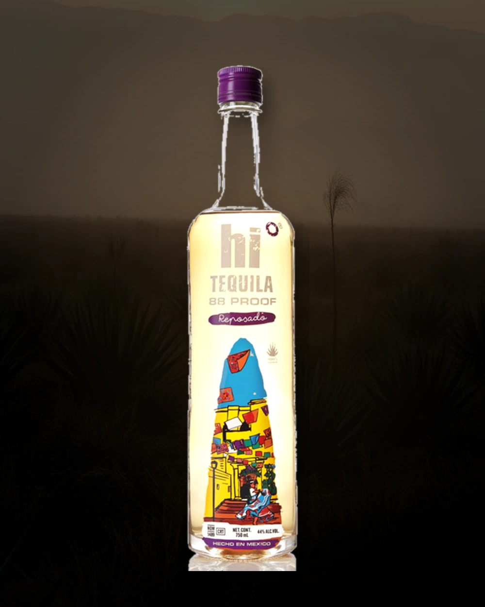 Hi° Tequila Reposado bottle