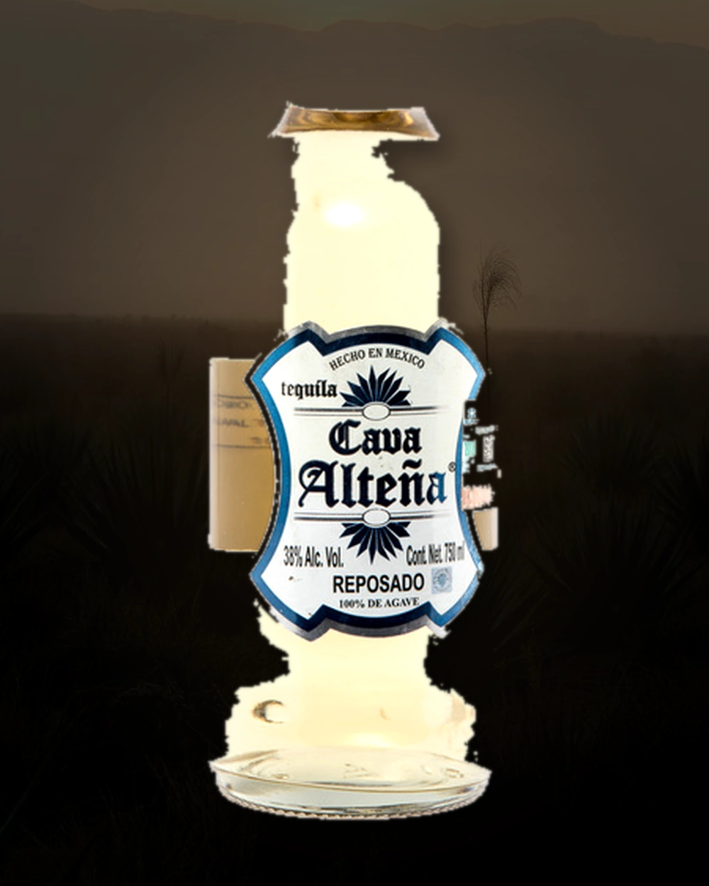 Cava Alteña Reposado bottle