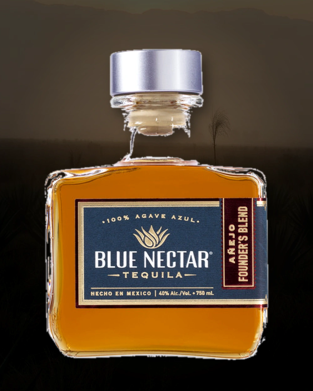 Blue Nectar Añejo Founder’s Blend bottle