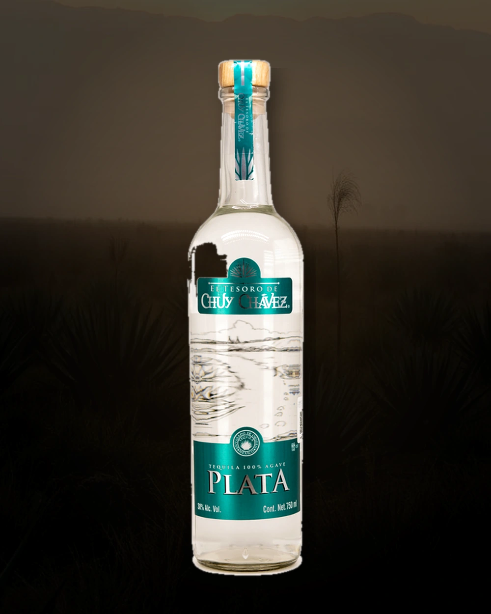 El Tesoro de Chuy Chavez Plata bottle