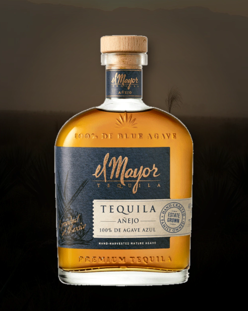 El Mayor Añejo bottle