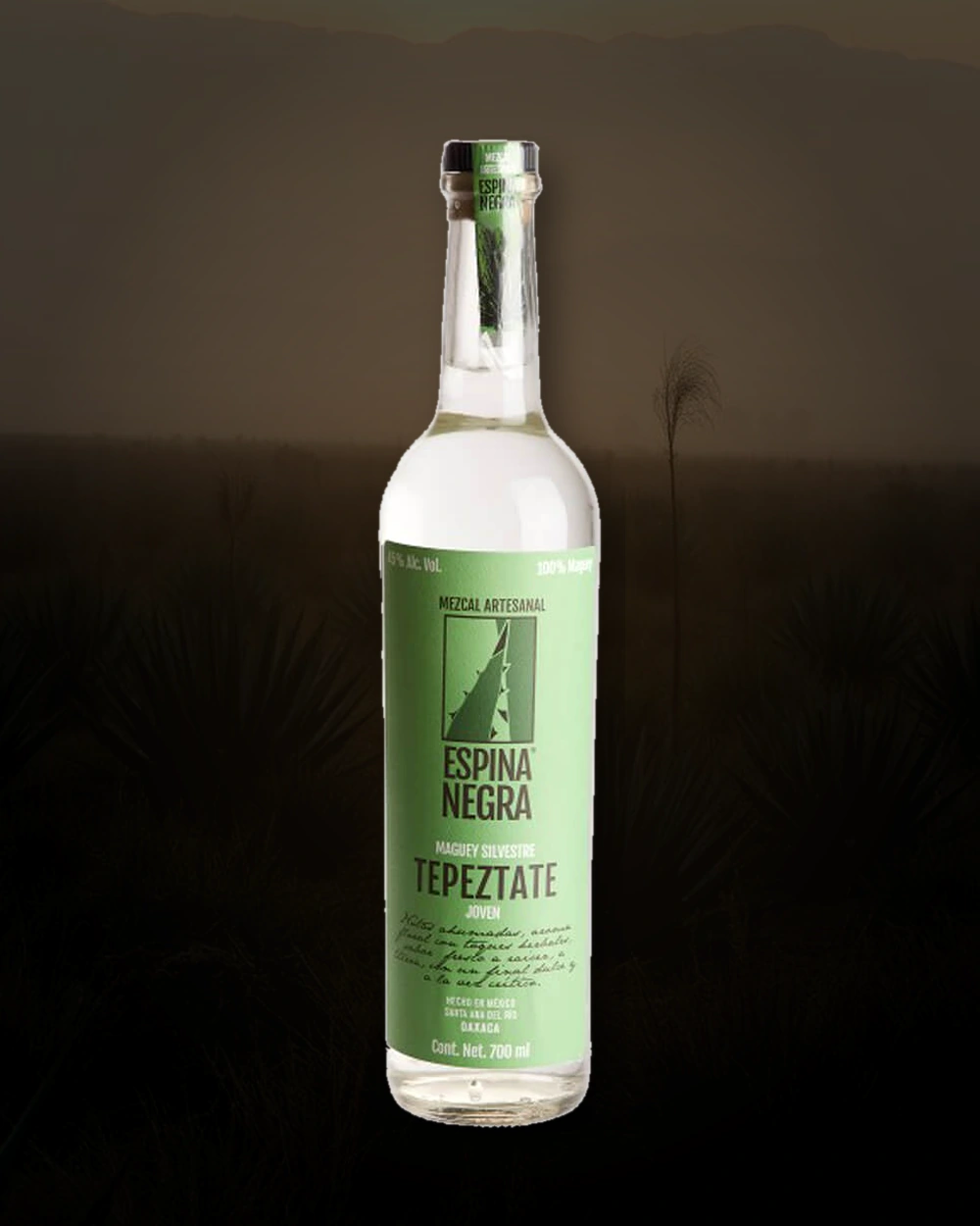 Espina Negra Tepeztate bottle