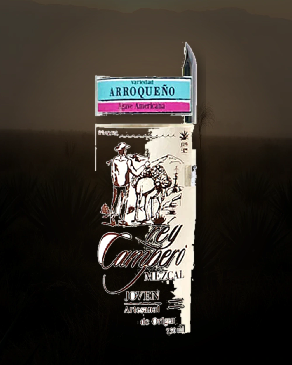 Rey Campero Arroqueno bottle
