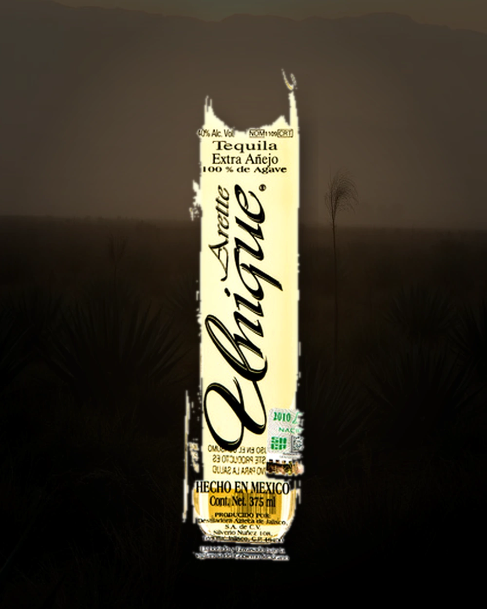 Arette Unique Extra Añejo bottle