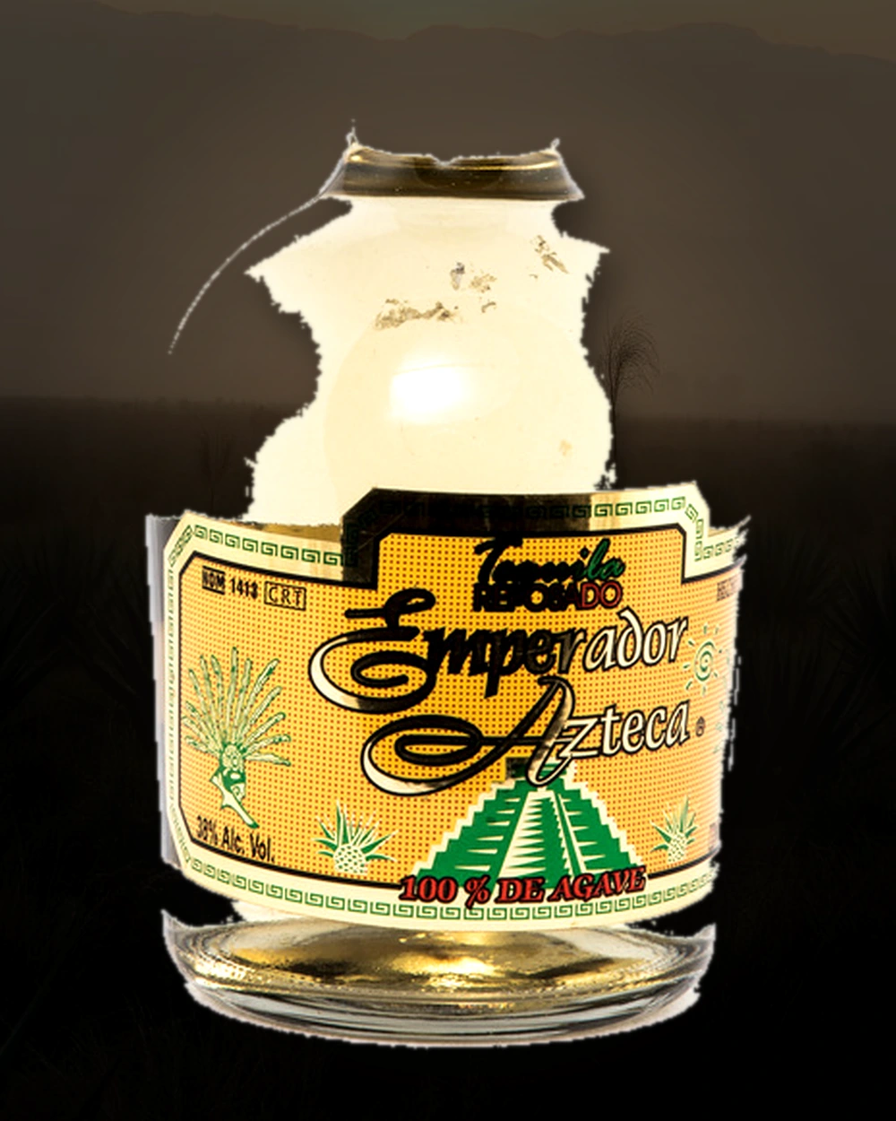 Emperador Azteca Tequila Reposado bottle